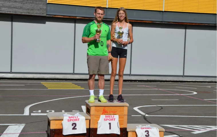Siegerehrung beim Sporttag